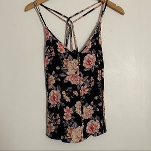 American Eagle Floral Tank